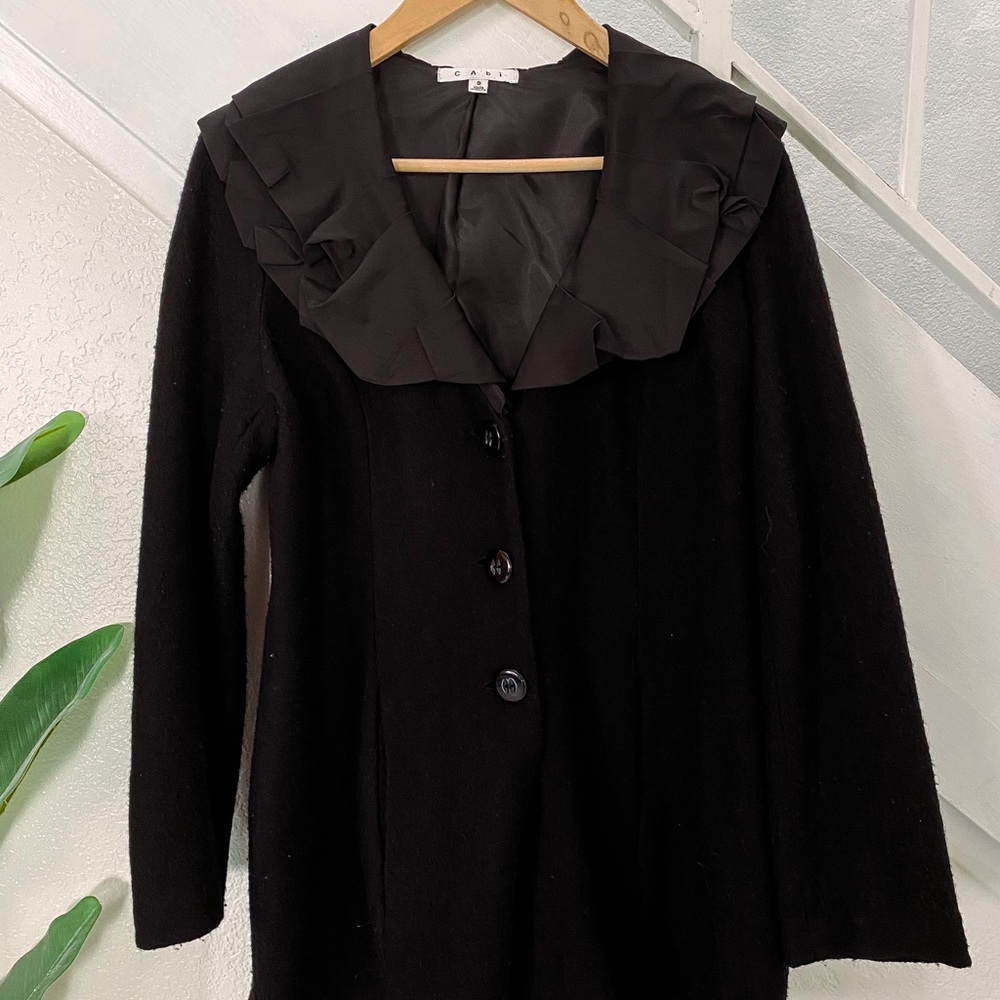 Black Cabi Pea Coat Size S